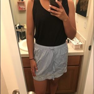 Vineyard Vines Shell Flower Embroidered Skirt